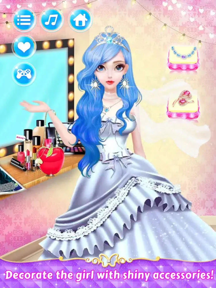 Star Doll Makeover - Girl Games for kids iPad  Screenshots