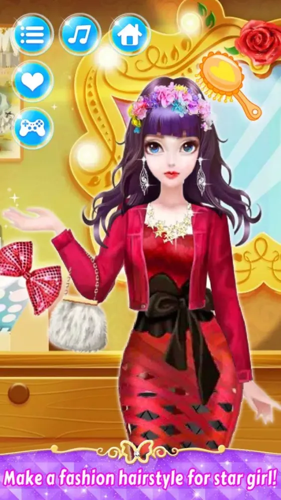 Star Doll Makeover - Girl Games for kids Screenshots