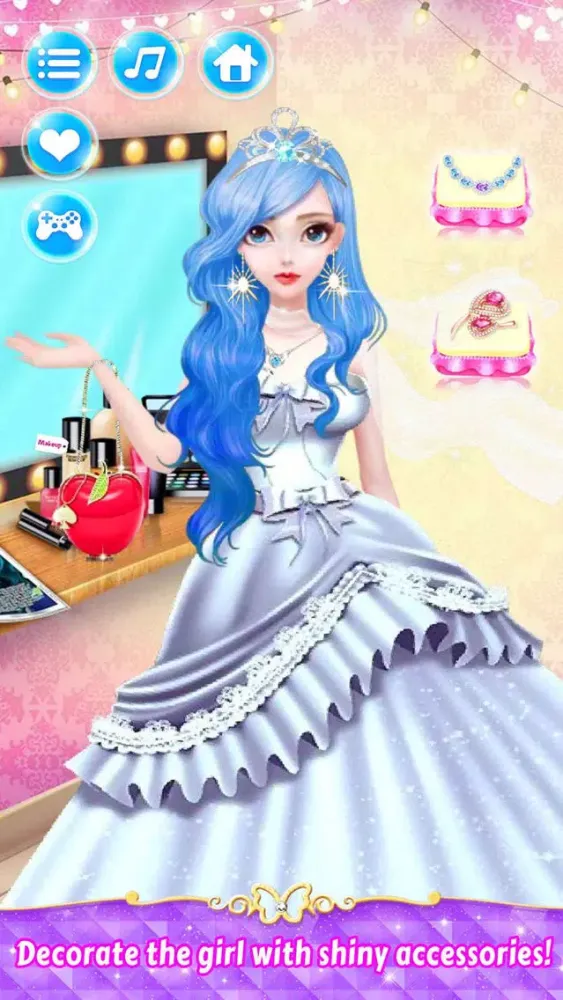 Star Doll Makeover - Girl Games for kids Screenshots