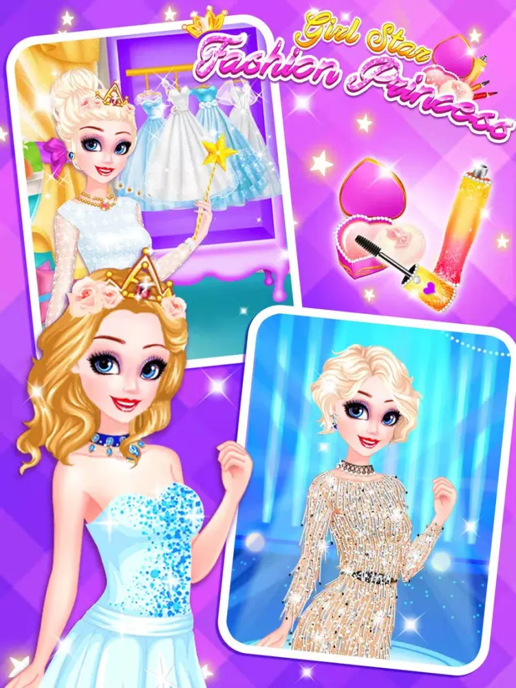 Fashion Princess Salon - Makeover Games iPad  Ekran Görüntüleri