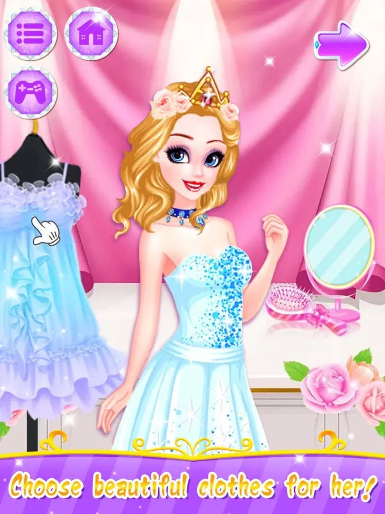 Fashion Princess Salon - Makeover Games iPad  Ekran Görüntüleri