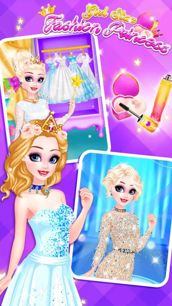Fashion Princess Salon - Makeover Games Ekran Görüntüleri