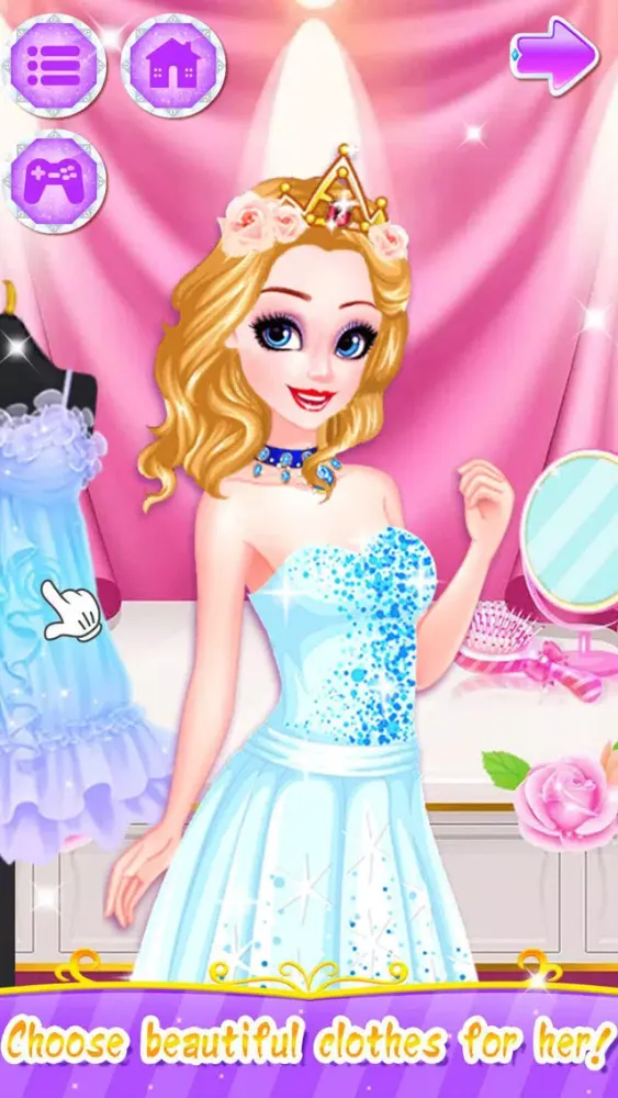 Fashion Princess Salon - Makeover Games Ekran Görüntüleri