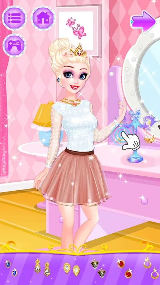 Fashion Princess Salon - Makeover Games Ekran Görüntüleri