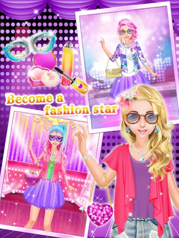 Ảnh chụp màn hình của Fashion Salon - Star Girl iPad 