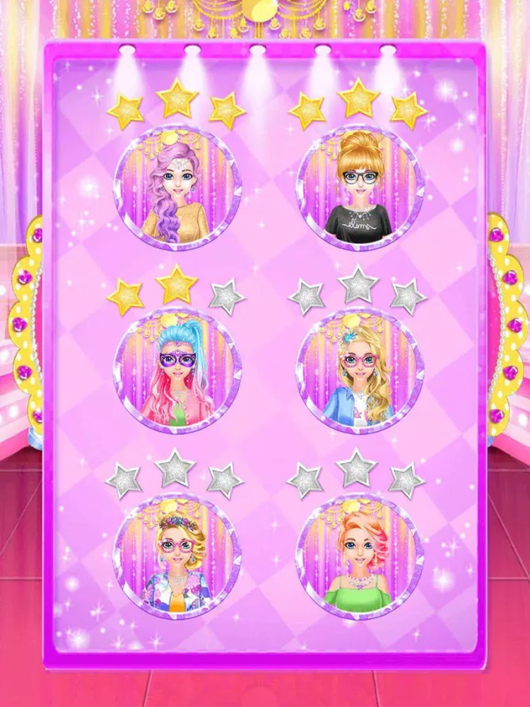 Ảnh chụp màn hình của Fashion Salon - Star Girl iPad 