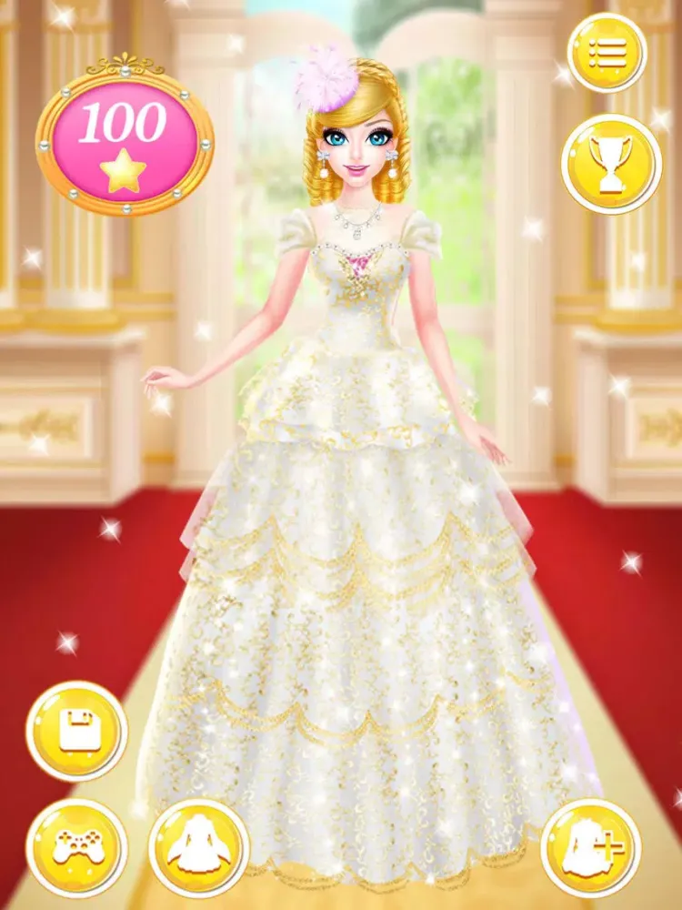 Ảnh chụp màn hình của Princess Salon - star fashion iPad 