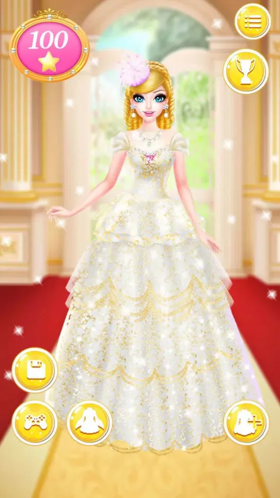 Ảnh chụp màn hình của Princess Salon - star fashion