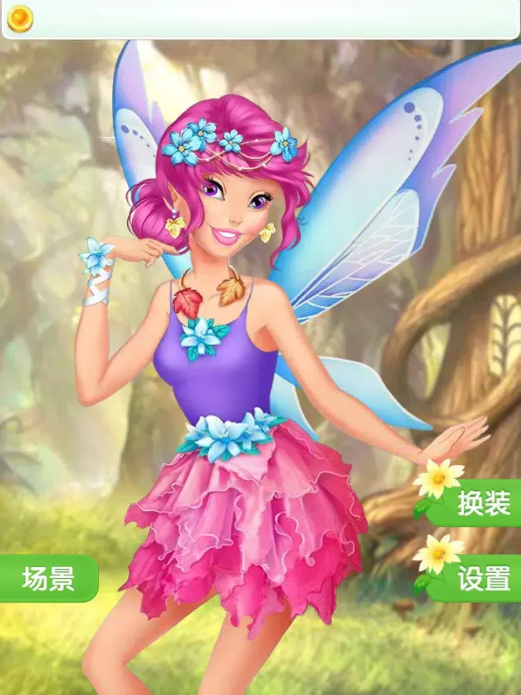 صور 女孩游戏℠ - 精灵花仙子 iPad 