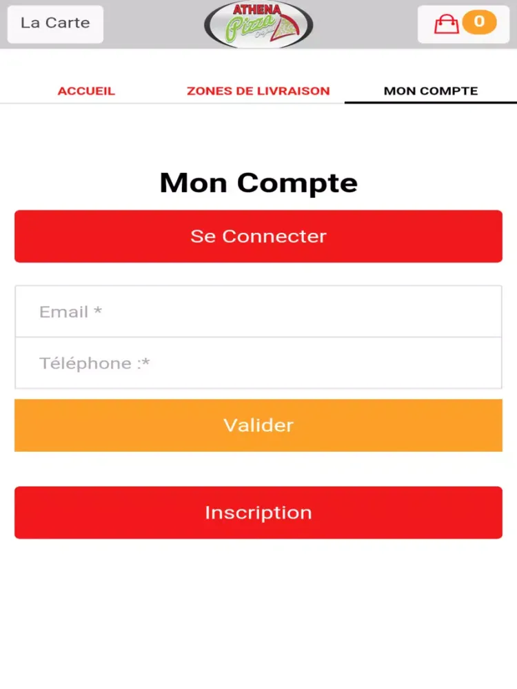 Pizza Athena iPad  Ekran Görüntüleri