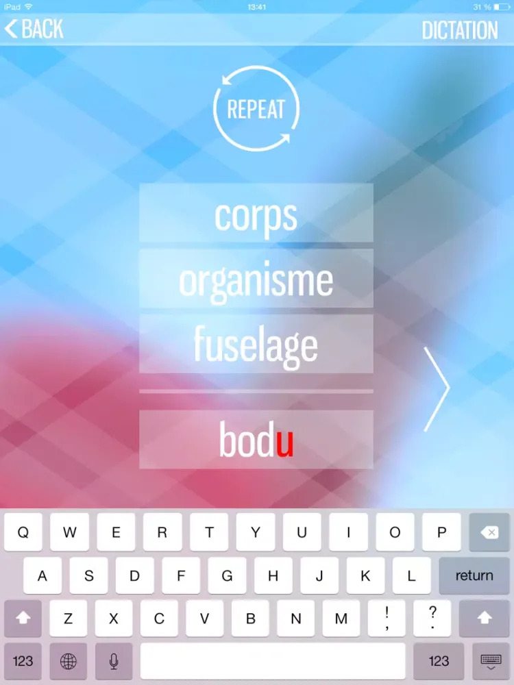 Zrzuty ekranu 3500 English Words iPad 