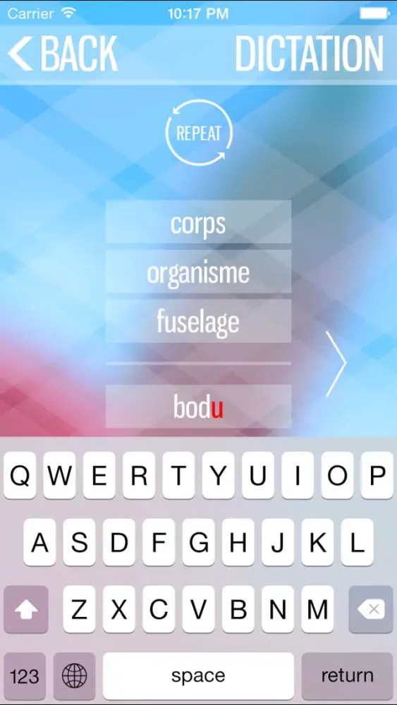 Zrzuty ekranu 3500 English Words