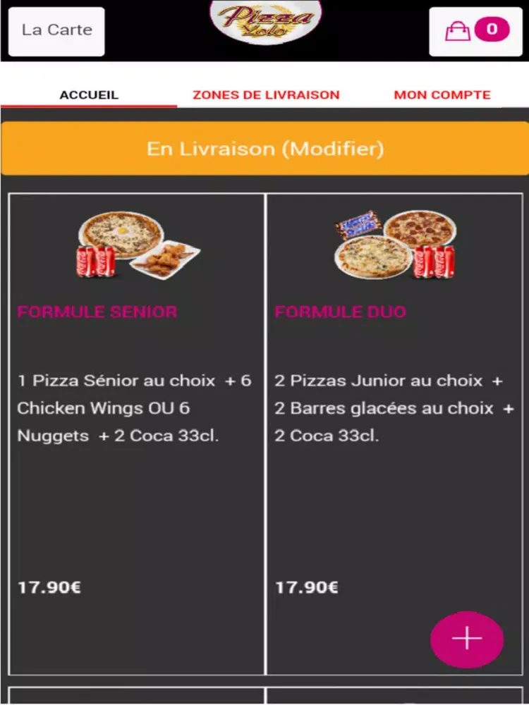ภาพหน้าจอของ Pizza Yolo Alfortville iPad 