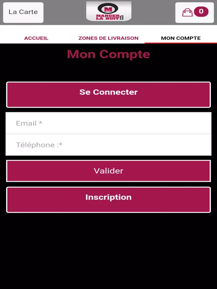 Manger la nuit Rennes iPad  Screenshots