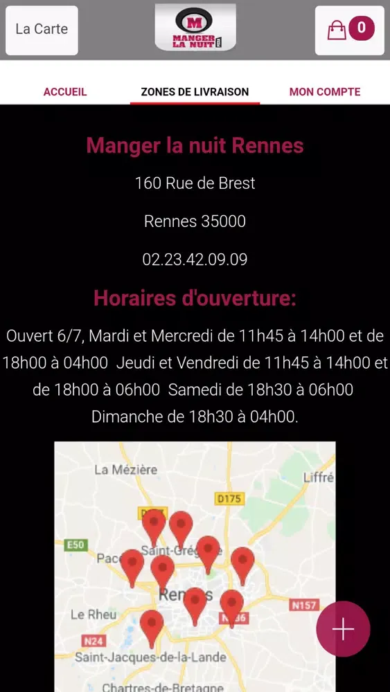 Manger la nuit Rennes Screenshots