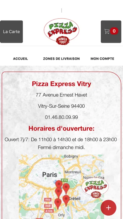 Pizza Express Vitry Ekran Görüntüleri