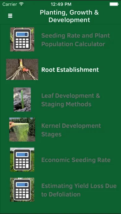 Purdue Extension Corn Field Scout Preview سکرین شاٹس