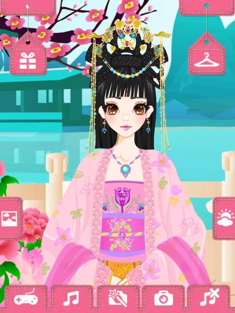 Ảnh chụp màn hình của Palace Girl - Kid Makeover Games iPad 
