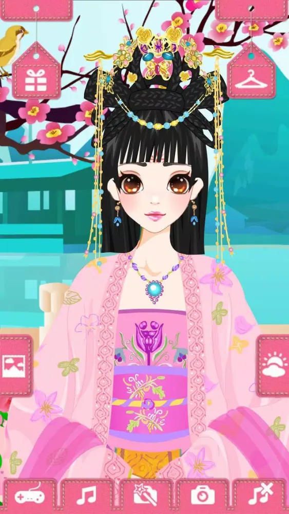 Ảnh chụp màn hình của Palace Girl - Kid Makeover Games