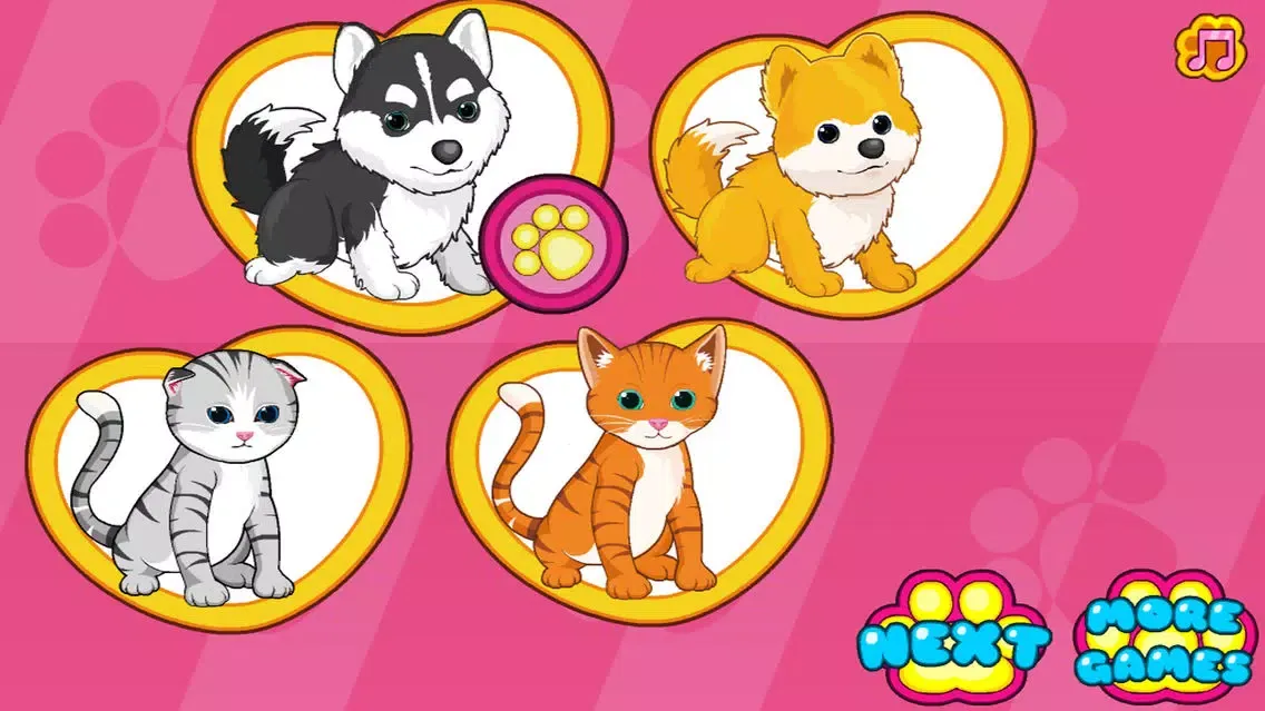 Cats & Dogs Grooming Salon—Dressup Game স্ক্রিনশট