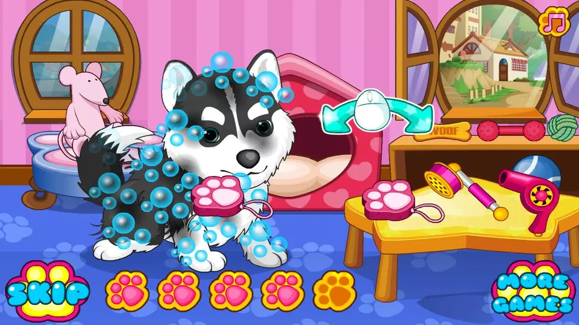 Cats & Dogs Grooming Salon—Dressup Game স্ক্রিনশট