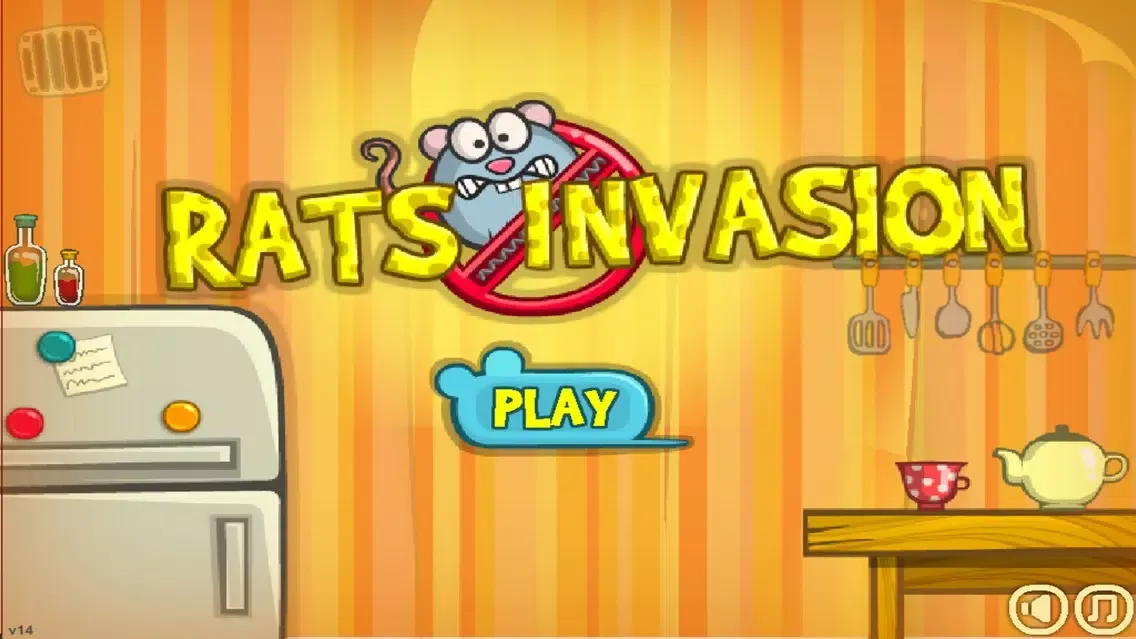 Rats Invasion - Physics Puzzle Game স্ক্রিনশট