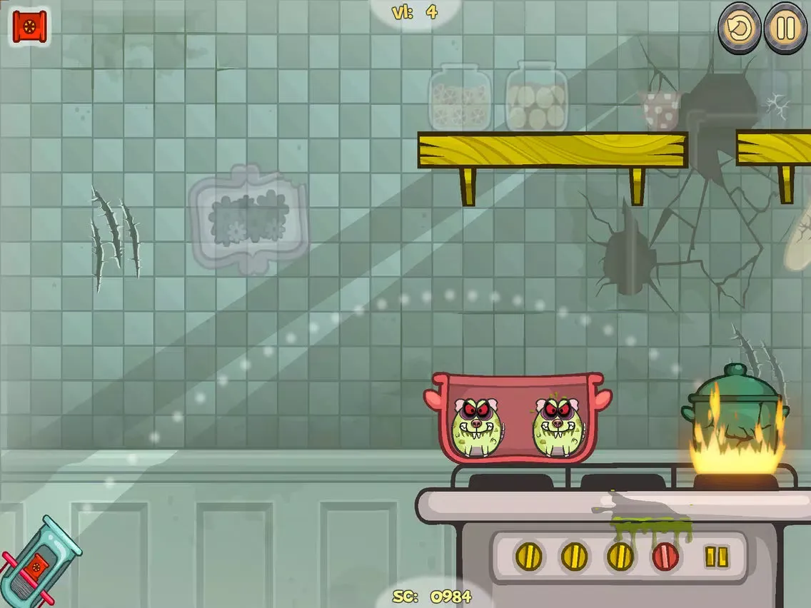 Rats Invasion 3 - Physics Puzzle Game iPad  Screenshots