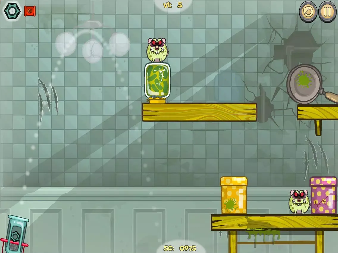 Rats Invasion 3 - Physics Puzzle Game iPad  Screenshots