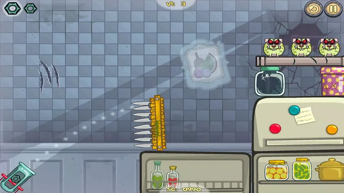 Rats Invasion 3 - Physics Puzzle Game Screenshots
