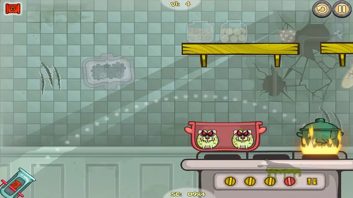 Rats Invasion 3 - Physics Puzzle Game Screenshots