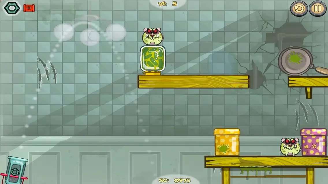 Rats Invasion 3 - Physics Puzzle Game Screenshots