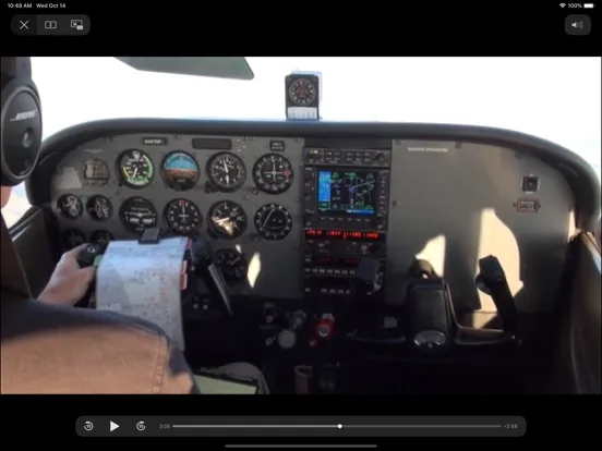 Zrzuty ekranu RNAV Apr GARMIN GNS430/530W iPad 