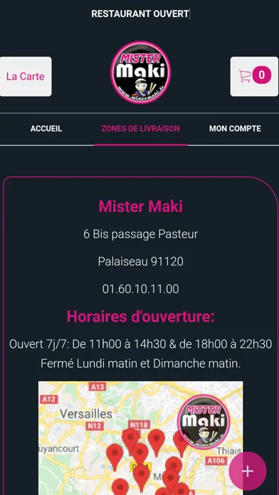 Mister Maki Palaiseau Ekran Görüntüleri