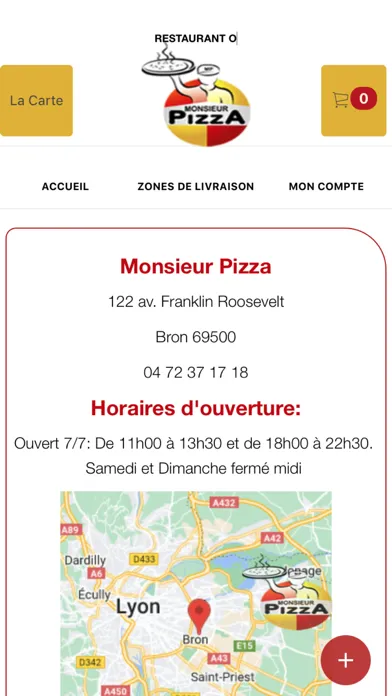 Monsieur Pizza स्क्रीनशॉट