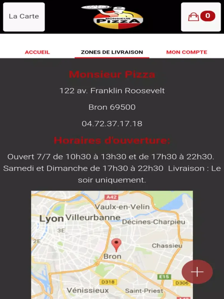 Capturas de pantalla de Monsieur Pizza iPad 