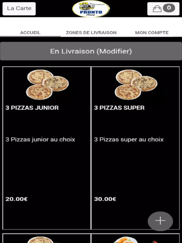 Screenshot di Pizza Pronto Meudon iPad 