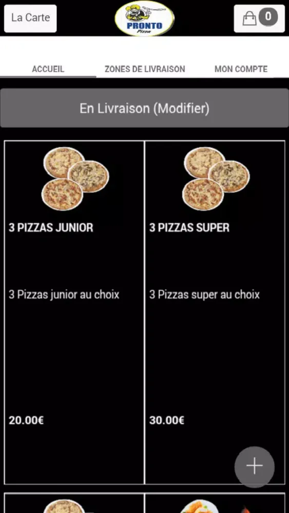 Screenshot di Pizza Pronto Meudon