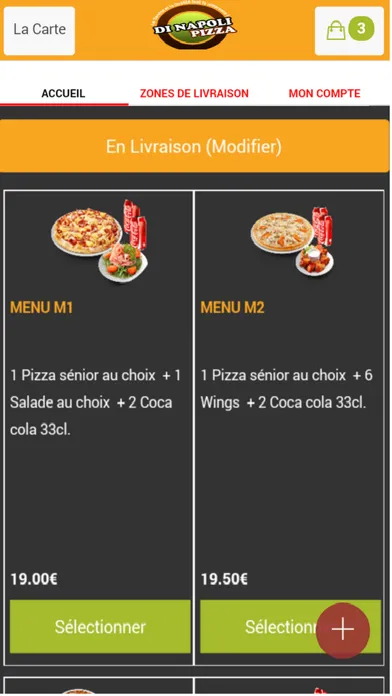 Capturas de tela do Di Napoli Pizza Brest