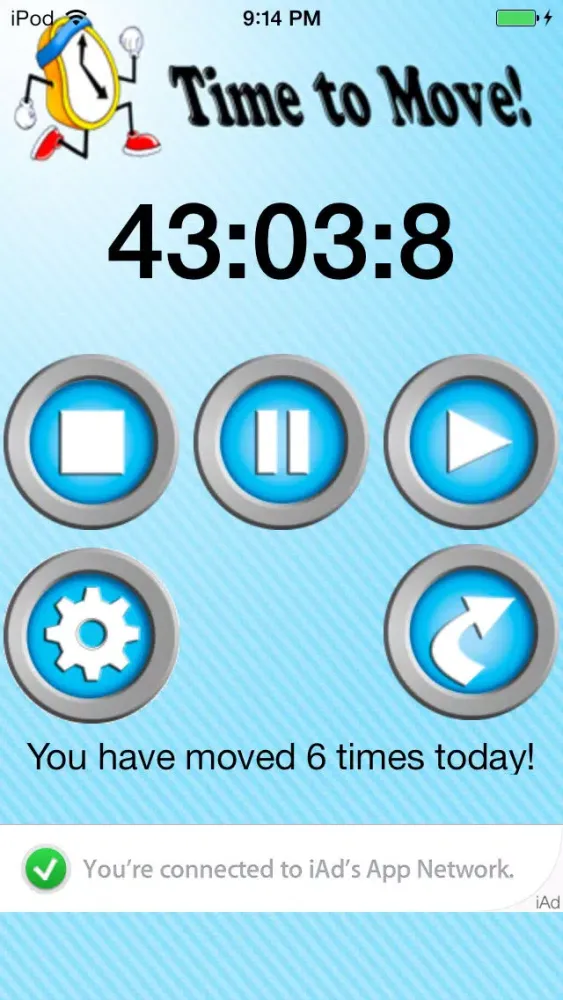 Zrzuty ekranu Time to Move