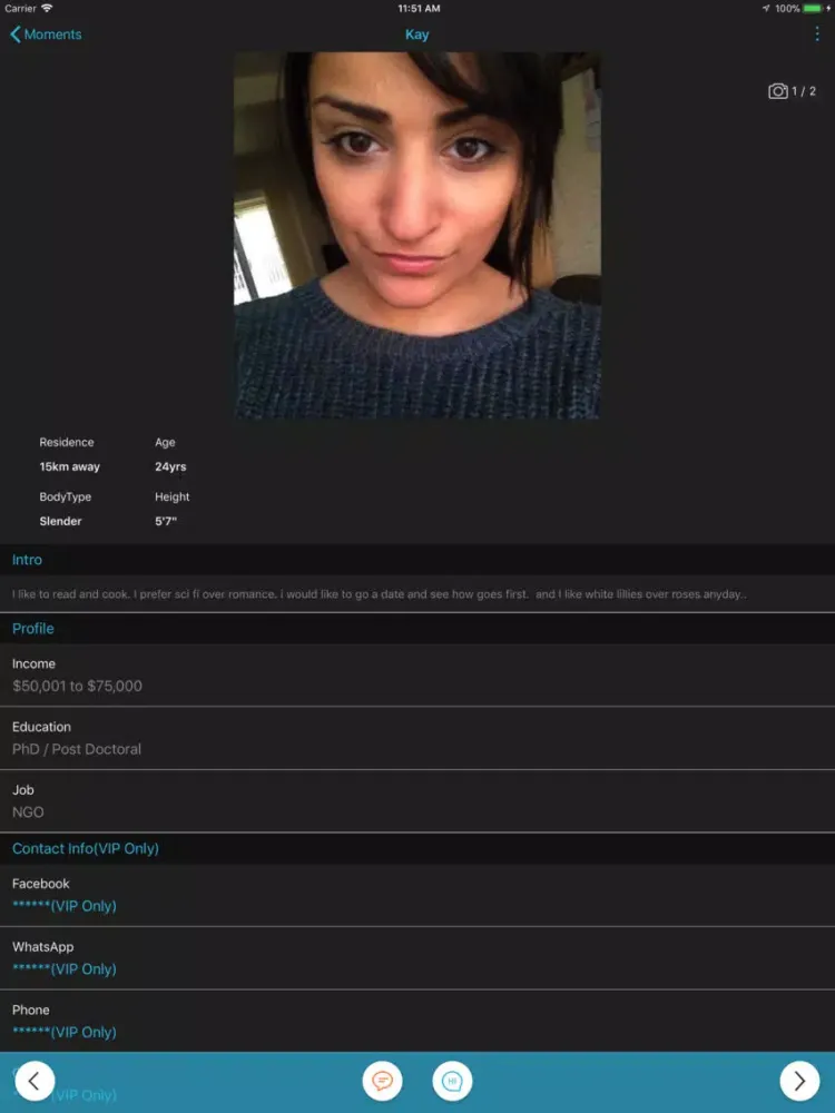 Screenshot di Hook Up Apps- Adult flirt chat iPad 