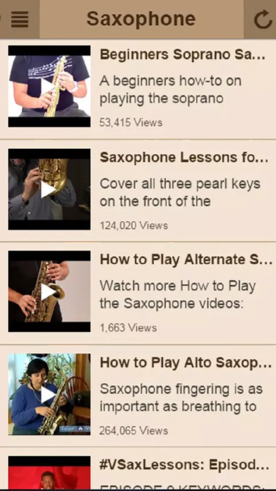 Saxophone Lessons - Learn To Play The Saxophone應用截圖