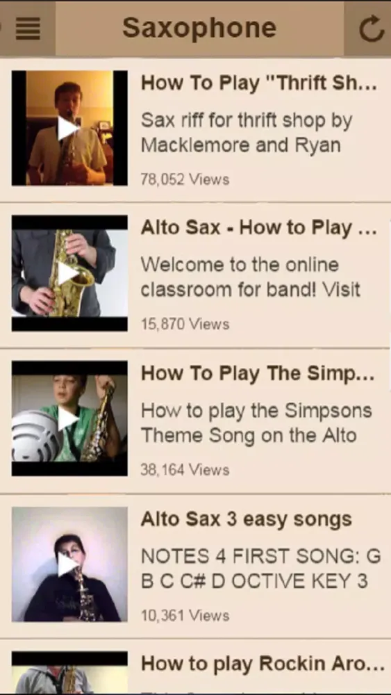 Saxophone Lessons - Learn To Play The Saxophone應用截圖