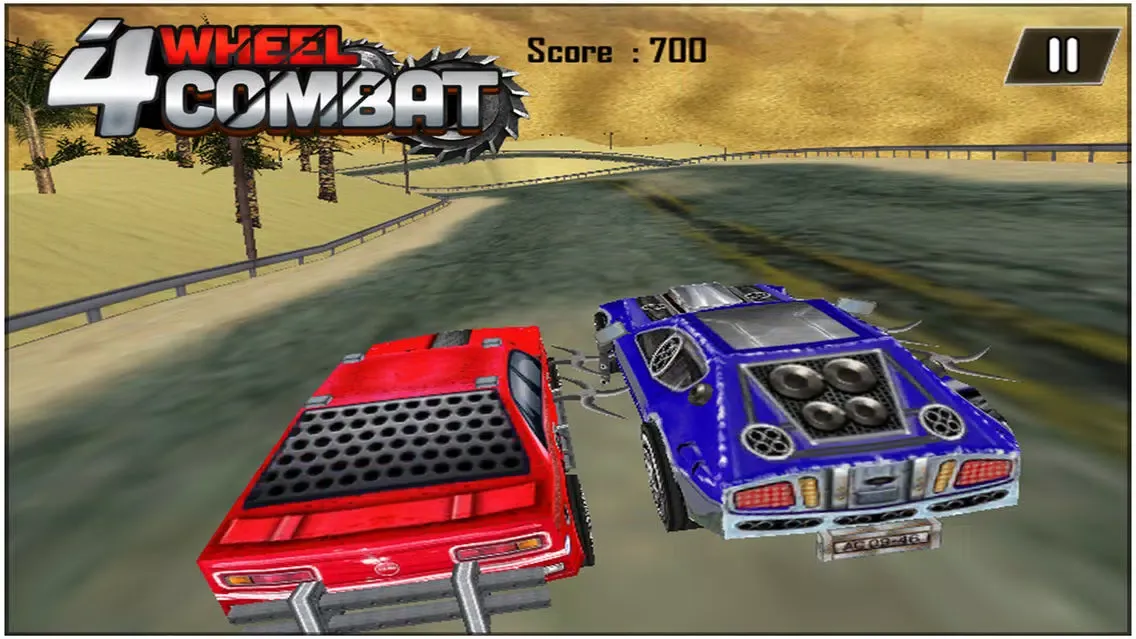Скриншоты 4 Wheel Combat ( 3d Car Racing Action Game )