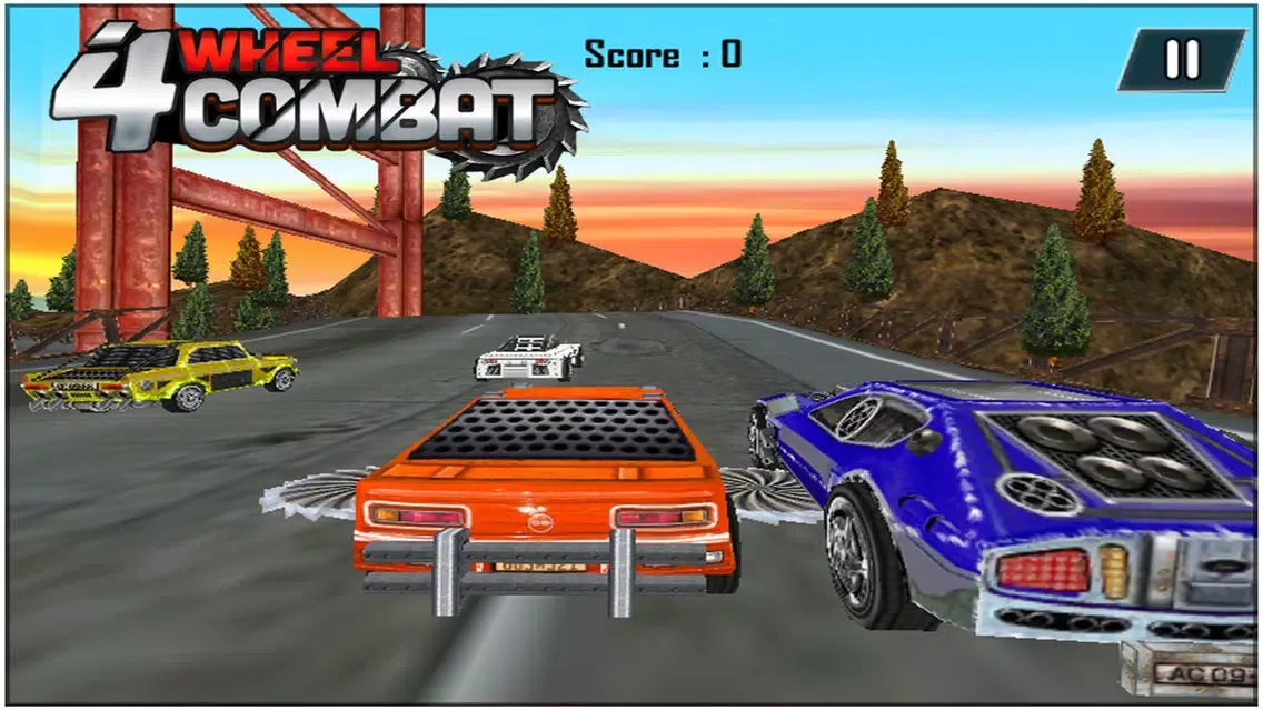 Скриншоты 4 Wheel Combat ( 3d Car Racing Action Game )