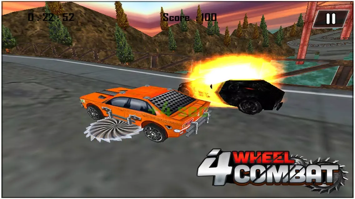 Скриншоты 4 Wheel Combat ( 3d Car Racing Action Game )