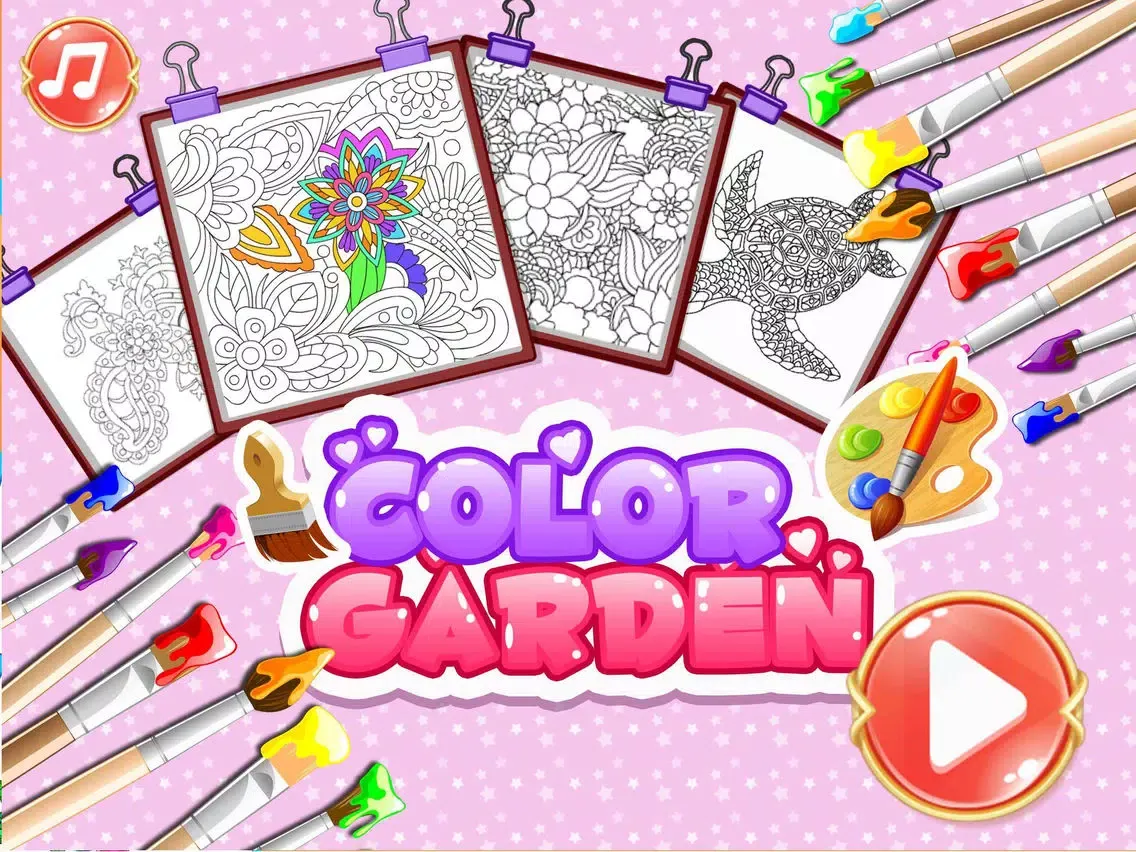 Color Garden - Painting iPad  স্ক্রিনশট