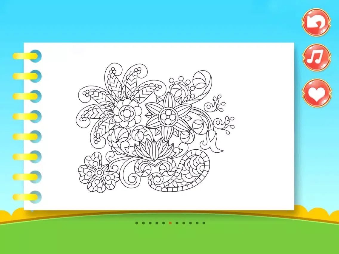 Color Garden - Painting iPad  স্ক্রিনশট