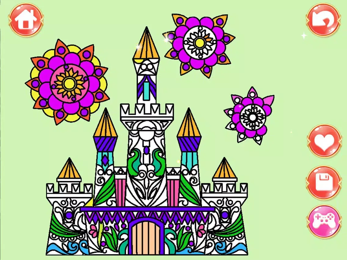 Color Garden - Painting iPad  স্ক্রিনশট