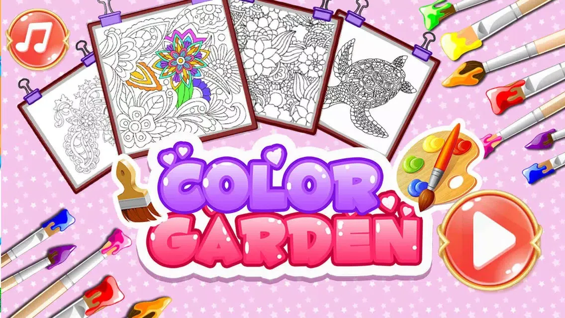 Color Garden - Painting স্ক্রিনশট