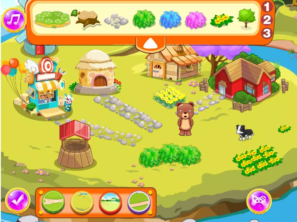 Animal House Design - farm games iPad 应用截图